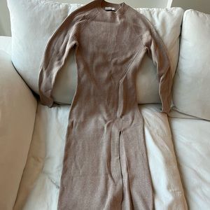 Abercrombie Long sleeve maxi sweater dress